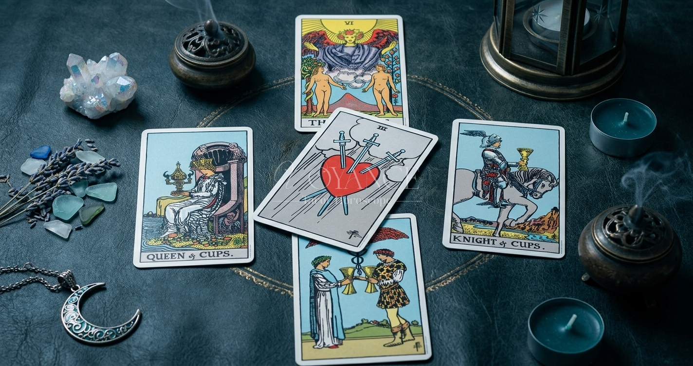 Méthode de tirage du tarot pour les questions amoureuses — 5 cartes