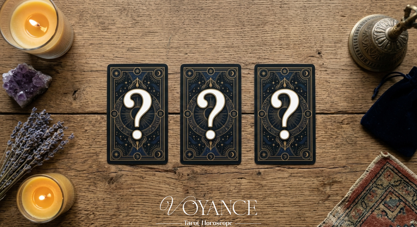 Tarot oui non - Comment ca fonctionne et peut-on lui faire confiance ? 3 Tirage tarot oui non avec trois cartes disposées face cachée