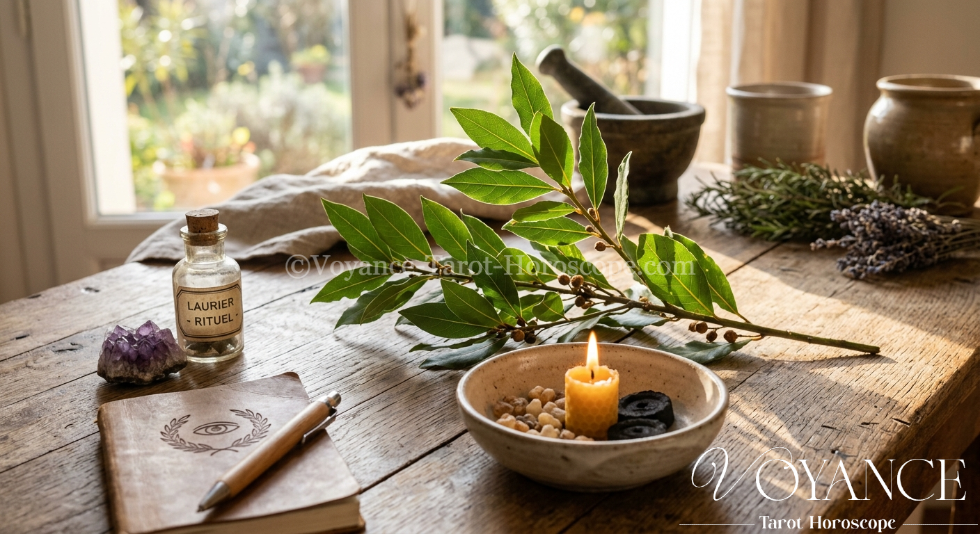 Laurier vertus spirituelles protection et rituels