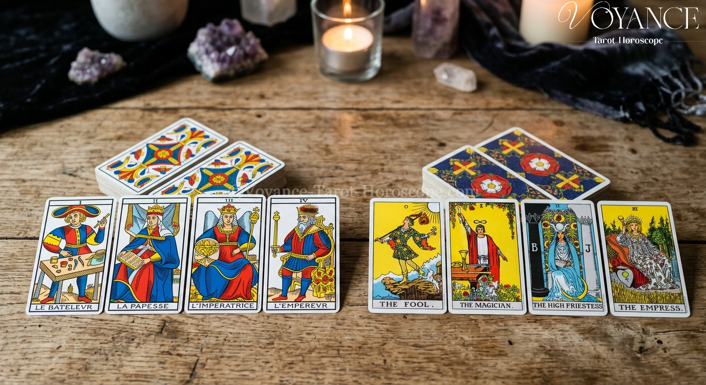 Blog de spiritualité 33 Tarot de Marseille ou Rider-Waite